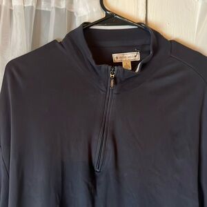 Peter Millar Pima Cotton Pullover Men’s Large Charcoal Grey P2P 25” To Hem 28”